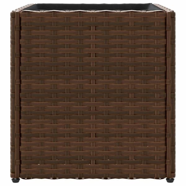 Odlingslådor 2 st brun 36x30x32 cm konstrotting