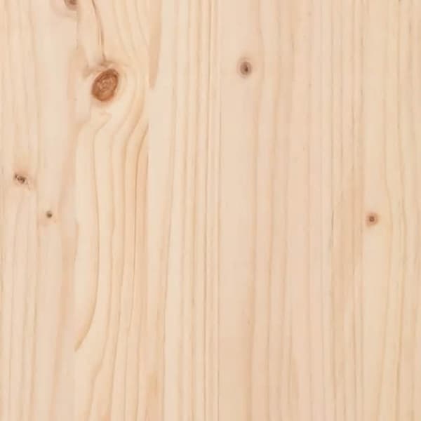 Odlingslåda på ben 121x30x38 cm massiv furu