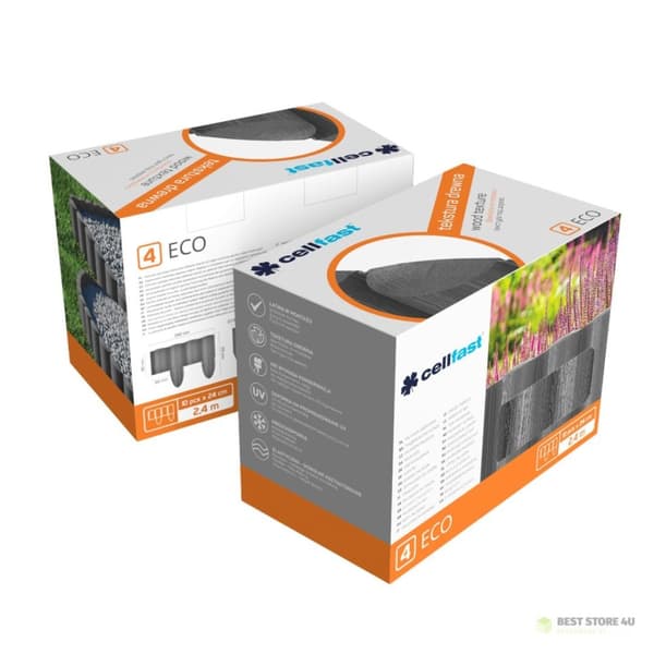 Cellfast Eco Garden Palisade Grafit