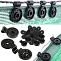 Miniatyrbillede 1 af 8: Lollanda Sikkerhedsnet Clips / Attachment Clips 50-pak - Plast, Drivhus, Skyggenet, Have