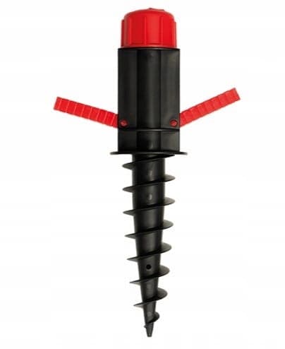 Paraplyfot skruvad solid 16-32x380mm