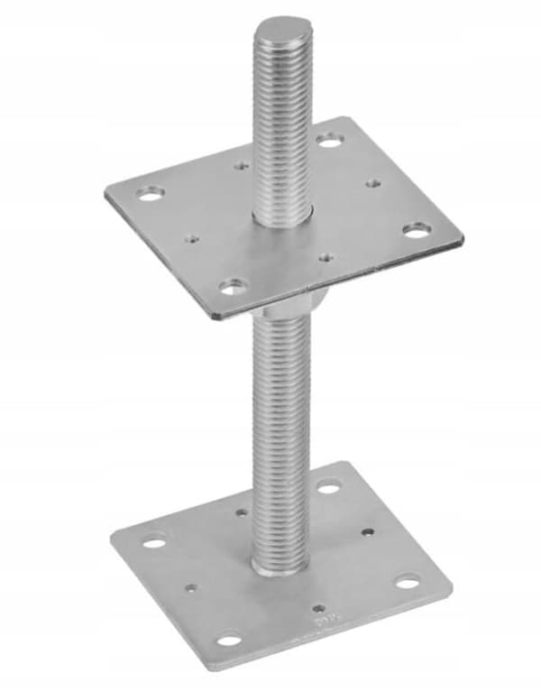 Justerbar skruebase M24 80x250x4mm