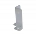 Miniatyrbillede 2 af 4: Sokkel til forbindelsesstolper, galvaniseret, 75x75x200x3 mm