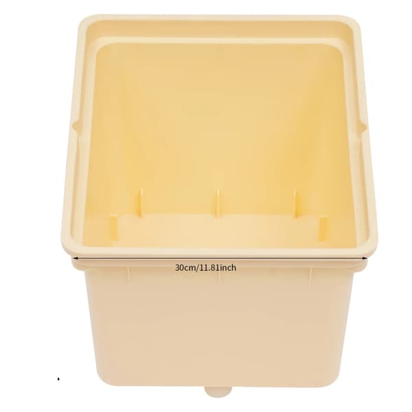 Hydroponiskt växtsystem kit, ljusgul, 11L hinkkapacitet,ljusgul