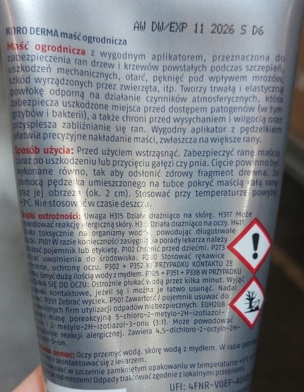 BROS HAVESALVE KORO DERMA BESKYTTER MOD SVAMPEPATOGENER tube 150 g