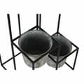 Miniatyrbillede 2 af 3: Planter DKD Home Decor Grey Metal Worn 34 x 34 x 71 cm Circular