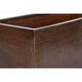 Miniatyrbillede 3 af 5: Set of Planters Home ESPRIT Golden Aluminium 100 x 43 x 40 cm