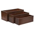 Miniatyrbillede 1 af 5: Set of Planters Home ESPRIT Golden Aluminium 100 x 43 x 40 cm