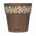 Miniatyrbild 3 av 3: Self-watering flowerpot Stefanplast Gaia Brown Plastic 15 x 15 x 15 cm (12 Units)