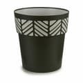 Miniatyrbild 2 av 3: Self-watering flowerpot Stefanplast Orfeo Anthracite Plastic 29 x 29 x 29 cm (6 Units)