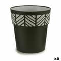 Miniatyrbild 1 av 3: Self-watering flowerpot Stefanplast Orfeo Anthracite Plastic 29 x 29 x 29 cm (6 Units)