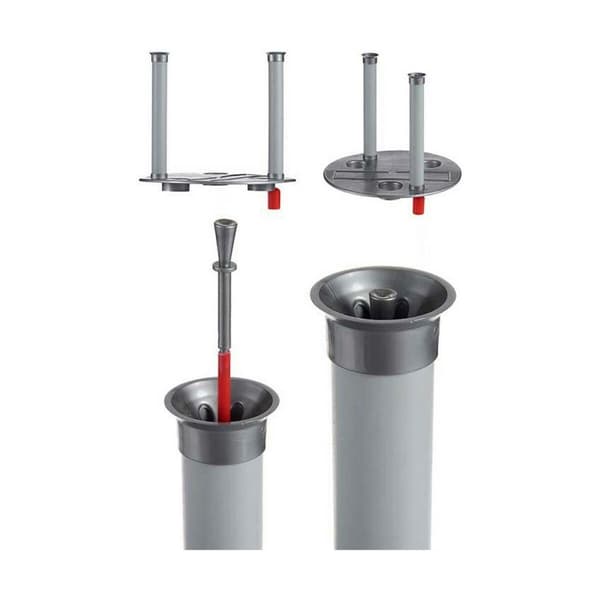 Self-watering flowerpot Ibergarden 4138-PLA Silver polypropylene 38 x 37,5 x 38 cm 38 x 37 x 38 cm (2 Units)