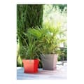 Miniatyrbild 4 av 4: Plant pot EDA Tuscan Taupe Plastic Squared Ø 50 cm (49,5 x 49,5 x 52,5 cm)