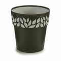 Miniatyrbild 2 av 3: Self-watering flowerpot Stefanplast Cloe Anthracite Plastic 15 x 15 x 15 cm (12 Units)