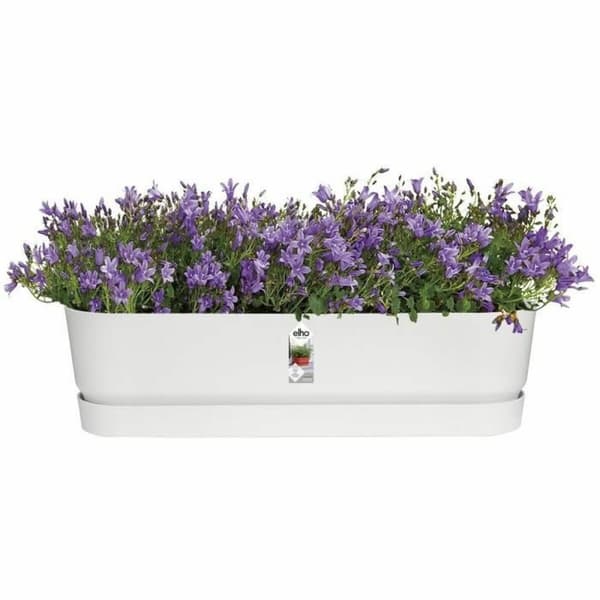 Planter Elho White 70 cm Plastic