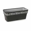 Miniatyrbild 2 av 3: Planter Stefanplast Gaia Anthracite Plastic 13,3 x 12,3 x 29,3 cm (12 Units)