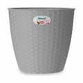 Miniatyrbild 3 av 3: Plant pot Stefanplast Grey Plastic 24 x 22,3 x 24 cm (6 Units)