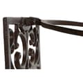 Miniatyrbild 7 av 7: Wall Support for Hanging Flower Pots Home ESPRIT Dark brown Iron 18 x 17,5 x 18 cm