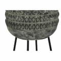 Miniatyrbild 4 av 4: Set of Planters DKD Home Decor Worn 32 x 32 x 84 cm Metal (2 Units)