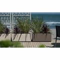 Miniatyrbild 2 av 6: Plant pot Starwax Black Rectangular 80 cm