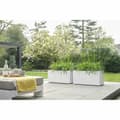 Miniatyrbild 6 av 6: Plant pot Elho 59 x 30 x 29 cm White Plastic Rectangular Modern