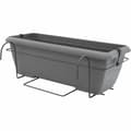 Miniatyrbild 4 av 4: Planter Garden ID Anthracite Stone effect 50 cm