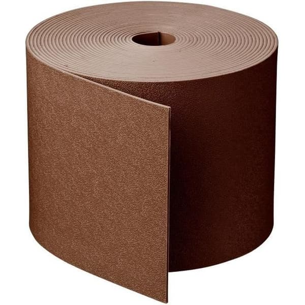 NATUR Polypropylen trädgårdsgräns - Tjocklek 3 mm - H 15 cm x 10 m - Beige taupe