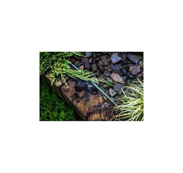Plenkant rett 18m x 12,5cm, grønn