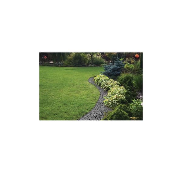 Nurmikon reunussetti EASY BORDER 40mm, harmaa, Bradas