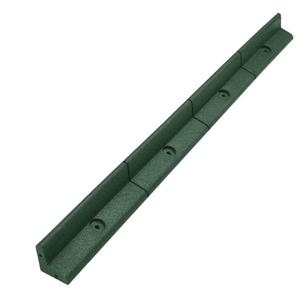 Green Flexible Lawn Edging Garden UV Resistant and Weatherproof Rubber
