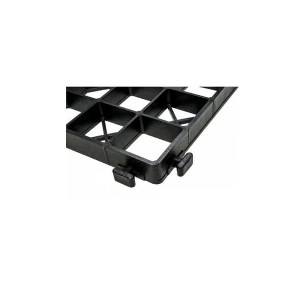Trädgårdsgaller OPTIMAL GRID svart, höjd 30mm / 333x333mm
