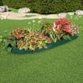 Pikkukuva 1 / 9: vidaXL Nurmikonreunukset 10 kpl vihreä 65x15 cm PP -  Puutarhan rajaajat & reunukset