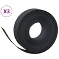 Pikkukuva 3 / 8: vidaXL Puutarhareunus 3 kpl musta 10 m 15 cm polyeteeni -  Puutarhan rajaajat & reunukset