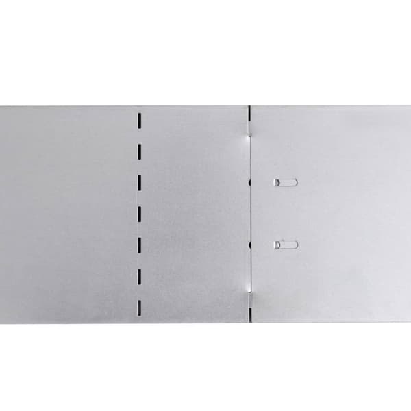 vidaXL bedkanter 10 stk. galvaniseret stål 100 x 20 cm -  Bedafgrænsning