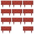 Miniatyrbillede 11 af 11: Plænekant 11 stk. murstensdesign -  Bedafgrænsning
