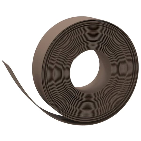 Bedafgrænsning - Living græskant 10 m 15 cm polyethylen brun