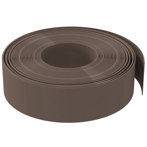 Bedafgrænsning - Living græskant 10 m 15 cm polyethylen brun