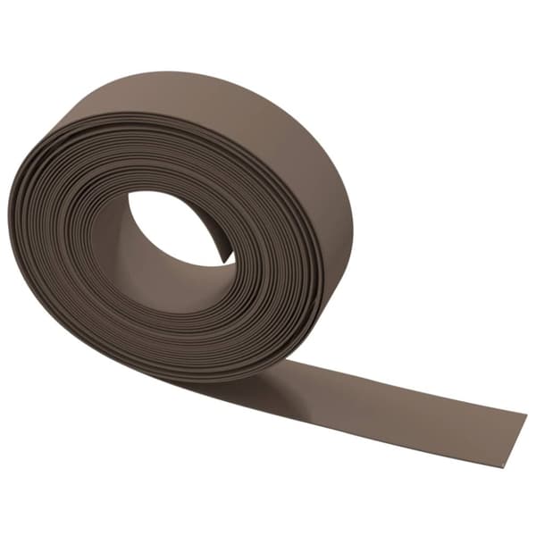 Bedafgrænsning - Living græskant 10 m 15 cm polyethylen brun