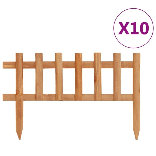 Nurmikonreunukset 10 kpl kuusi 4,4 m - Puutarhareunus - Puutarhareunukset - Home & Living