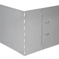 Miniatyrbillede 7 af 10: Fleksibel bedkant 20 stk. 100x14 cm galvaniseret stål - Havekant - Havekanter - Home & Living