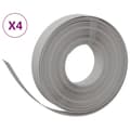 Pikkukuva 3 / 8: Puutarhareunukset 4 kpl harmaa 10 m 10 cm polyeteeni - Puutarhareunus - Puutarhareunukset - Home & Living