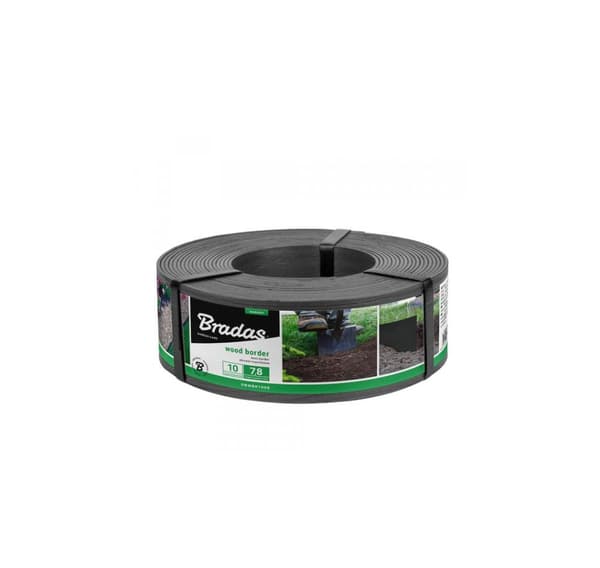 Plenkant TREKANT 7,8mm x 2,8mm x 10m - grå