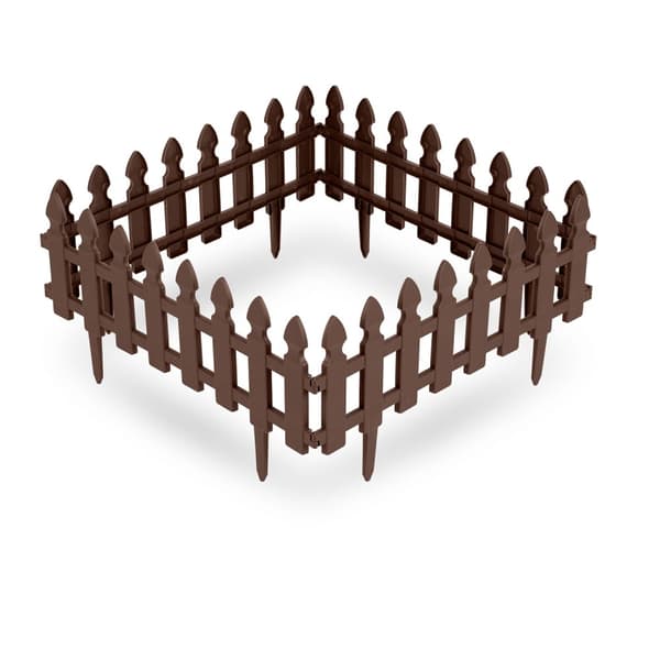 Plonos trädgårdsbård 240 cm PL-963 brun