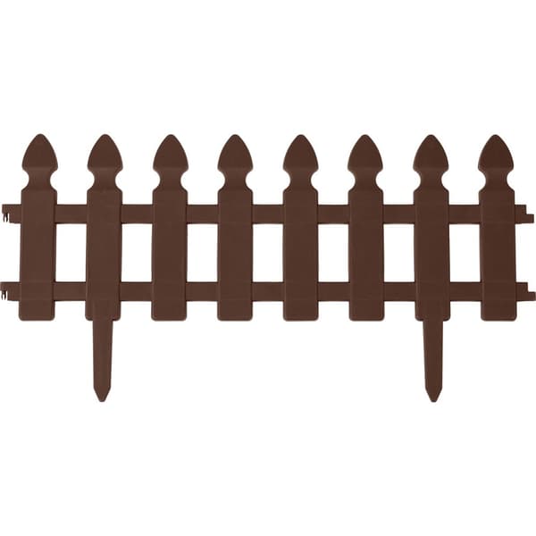 Plonos trädgårdsbård 240 cm PL-963 brun