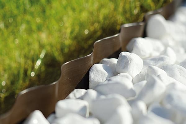 Plastik havekant mørkegrøn 15 cm x 9 m