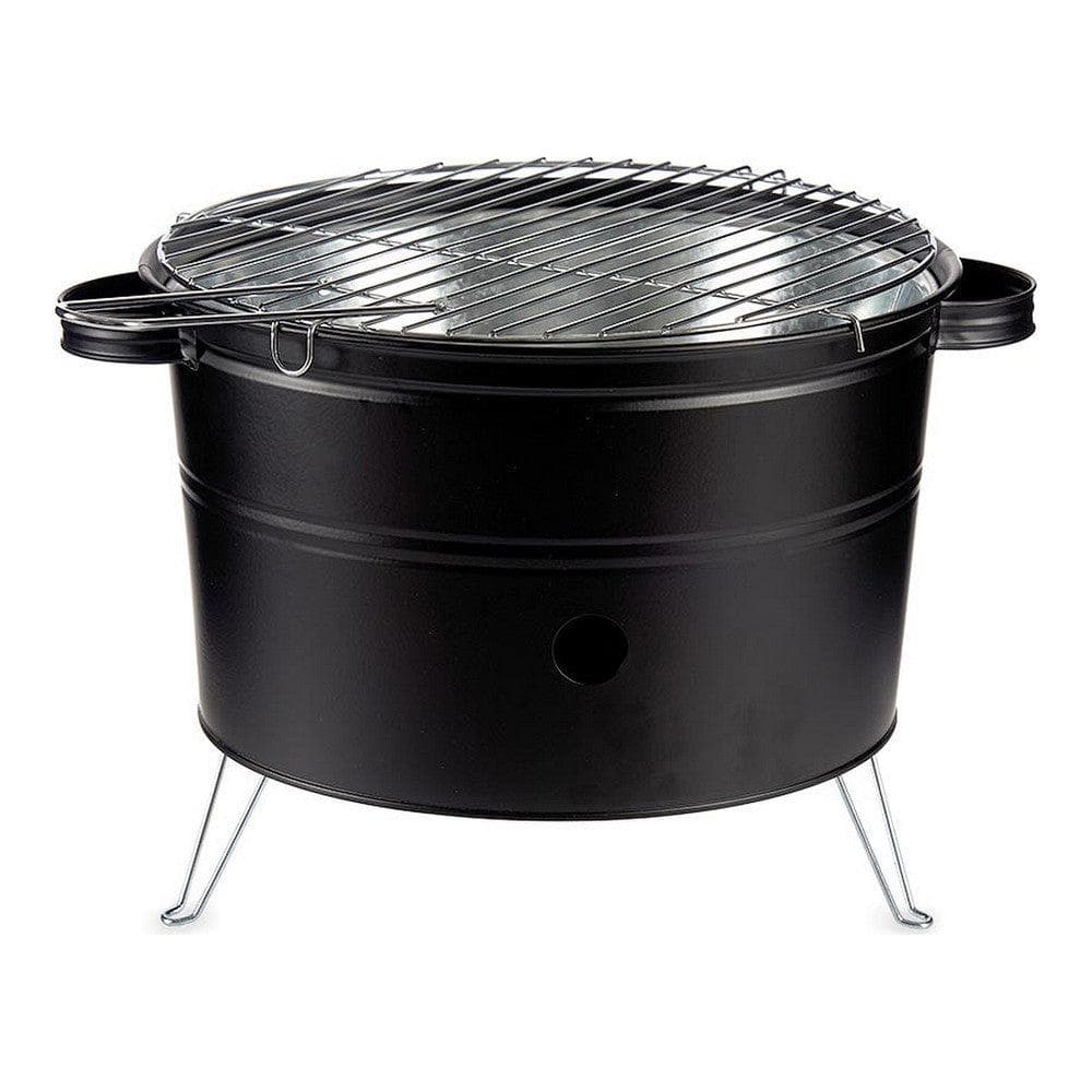 Bärbar Grill Järn Zink (35 x 20 x 30 cm)