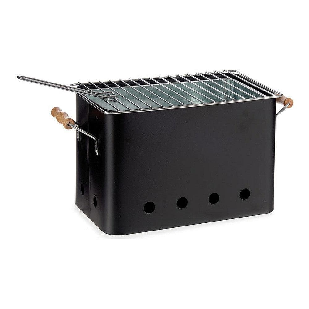 Bärbar Grill Med handtag Järn (20,5 x 20,7 x 32 cm)