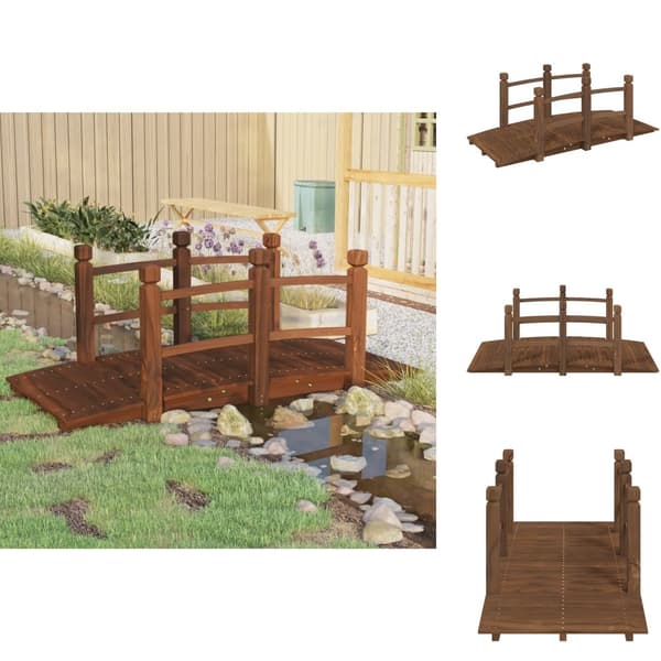 Puutarhasillat - Living Puutarhasilta kaiteilla 150x67x56 cm täysi kuusi