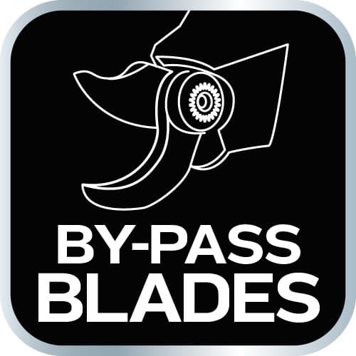 By-pass beskærer 200 mm, rækkevidde op til 18 mm, med gear