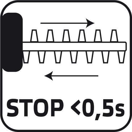 Hækkeklipper 600W, klippebredde 450 mm